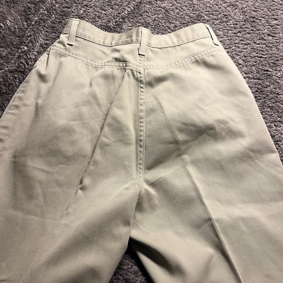 Vintage ladies high waisted khaki pants - Picture 5 of 6
